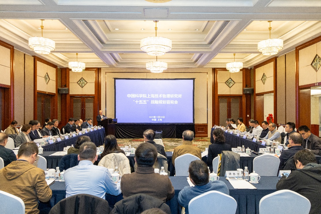 上海技物所召开“十五五”战略规划咨询会 共绘红外光电发展新蓝图